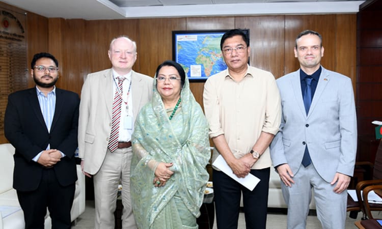 German Ambassador meets Minister Afroza Khanam
